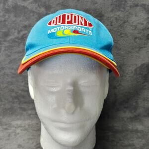 Nascar Dupont Motorsports Competitors View Jeff Gordon Blue Adjustable Strap Hat